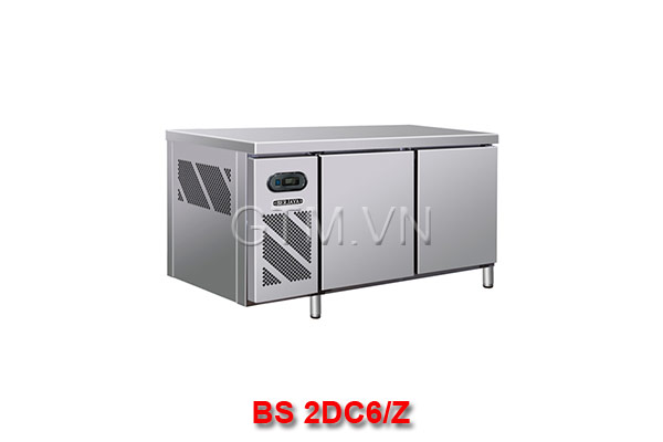  2 Door Counter Chiller - Solid Door - Blower system (760W) BERJAYA BS 2DC6/Z