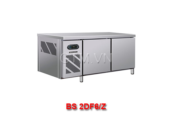  2 Door Counter Freezer - Solid Door - Blower system (760W) BERJAYA BS 2DF6/Z
