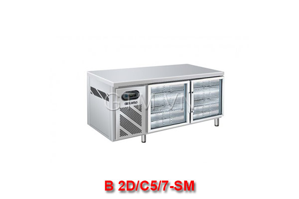 Bàn lạnh 2 cánh kiếng BERJAYA B 2D/C5/7-SM