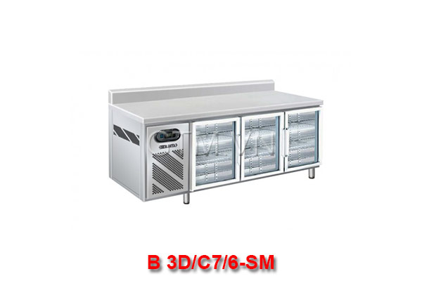 Bàn lạnh 3 cánh kiếng có gáy BERJAYA B 3D/C7/6-SM