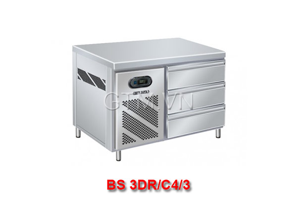 Bàn mát 3 hộc BERJAYA BS 3DR/C4/3