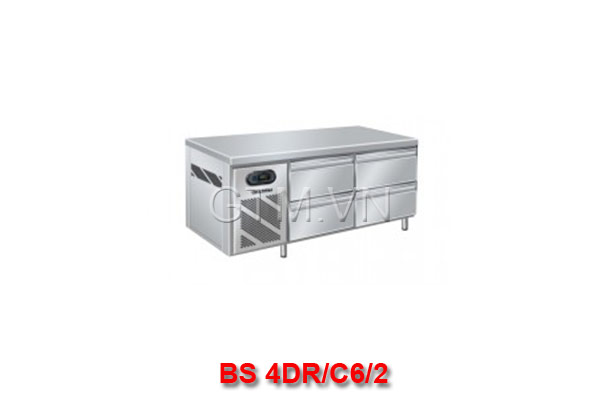 Bàn mát 4 hộc BERJAYA  BS 4DR/C6/2