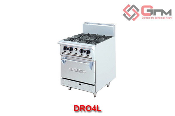 Bếp âu 4 họng có lò nướng BERJAYA DRO4L