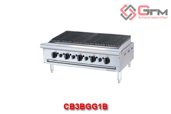 Chiên bề mặt kết hợp vỉ nướng than BERJAYA CB3BGG1B