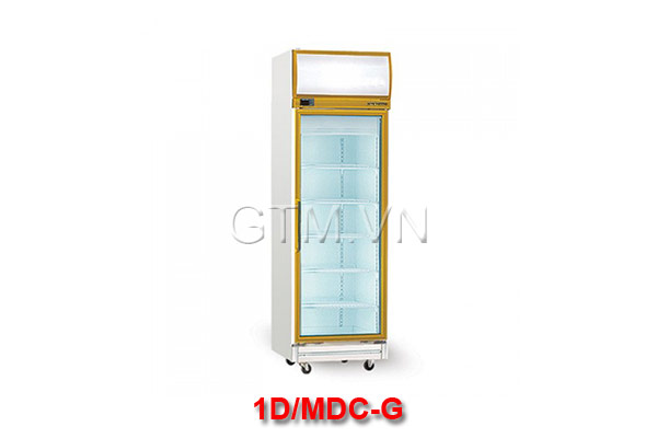 Tủ trưng bày 1 cánh kiếng vàng BERJAYA 1D/MDC-G