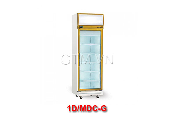 Tủ trưng bày 1 cánh kiếng vàng BERJAYA 1D/MDC-G